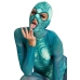Beasty Cocks Jumpsuit Green S/M - Fantasy Reptile Bodysuit with Mask