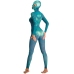 Beasty Cocks Jumpsuit Green L/XL - Fantasy Reptile Bodysuit