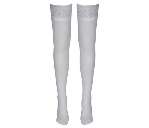Hold-up Stockings white 1