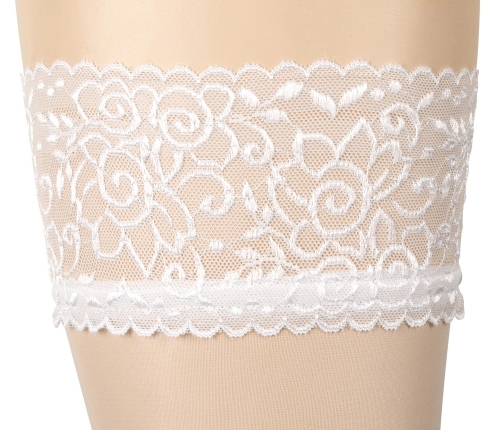 Hold-up Stockings white 1
