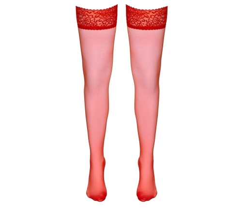 Hold-up Stockings red 4