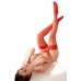 Hold-up Stockings red 4