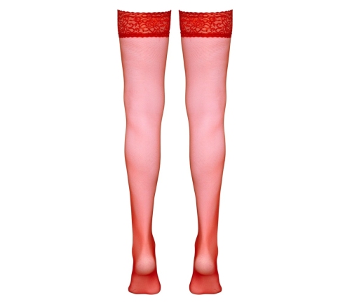 Hold-up Stockings red 4