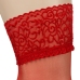 Hold-up Stockings red 4