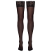 Cottelli LEGWARE Black Lace-Top Stockings L, 20 Den, Oeko-Tex, Elegant Finish