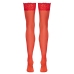 Cottelli LEGWARE Red Stockings S 20 Denier with Wide Lace Top