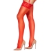 Cottelli LEGWARE Red Stockings L - Soft 20 Denier with Lace Top