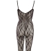 Catsuit schwarz XXL-XXXL