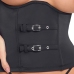 Cottelli PARTY Open Cup Corset XL - Black, Adjustable Decorative Straps