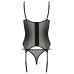 Passion Zinnia Corset L/XL - Eco Collection, Transparent Lace Set