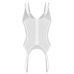 Obsessive Basque Arrowel 2XL/3XL White Lace Adjustable Straps