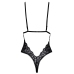 Kissable Body L/XL Delicate Black Lace Adjustable Straps