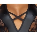 Cottelli Lingerie Body Matte Look & Lace, Black, Size L