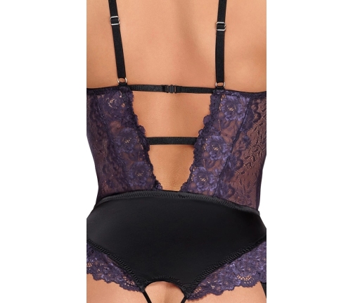 Body black/purple XL