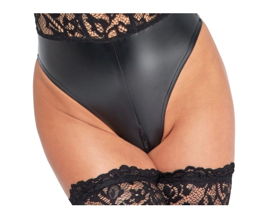 Noir lace body S
