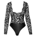 Noir lace body S