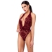 Noir Handmade Kink Royal Transparent Velvet Body Red XL