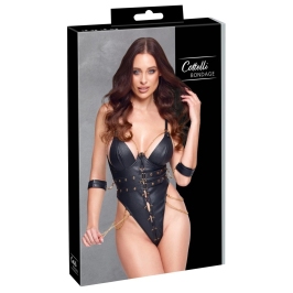 Cottelli BONDAGE Body L with Gold Chains & Adjustable Arm Restraints