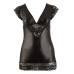 Wet Look Dress 4XL
