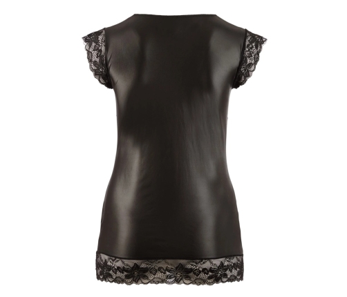 Wet Look Dress 4XL