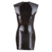 Wet Look Dress with Zip L