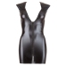 Wet Look Dress with Zip L