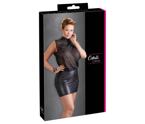 Dress transparent black 4XL