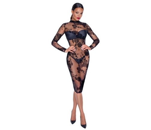 Dress Flock Print M