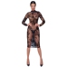 Dress Flock Print M