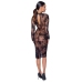Dress Flock Print L