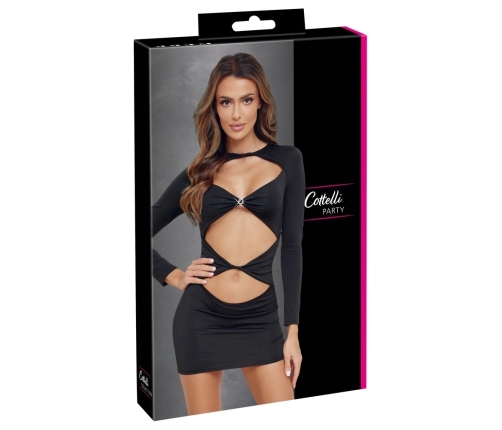 Mini dress black L