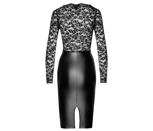 Noir lace dress S