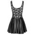 Cottelli Collection Dress S - Lace Top & Matte Skirt, Elegant Black