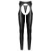 Cottelli PARTY Matte Black Chaps and String Set L - Anatomical Design