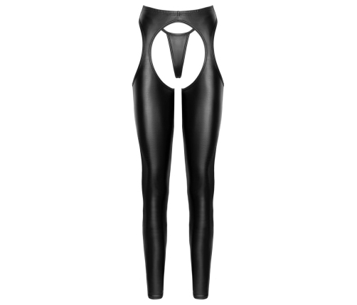 Cottelli PARTY Matte Black Chaps & String XL - Stretchy Leggings-Style Set