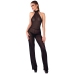 Noir Handmade Shimmering Cold Shoulder Jumpsuit XL Black