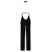 Noir Handmade Shimmering Cold Shoulder Jumpsuit XL Black