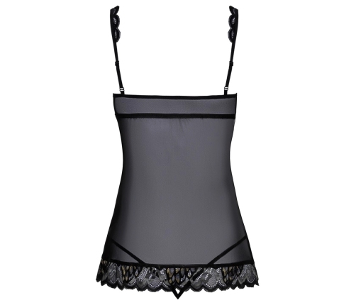 Kissable Babydoll & String Set S/M - Elegant Lace, Adjustable Fit