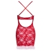 Cottelli Lingerie X-Mas Chemise S/M, Red Lace, Adjustable Straps