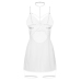 Obsessive Arrowel Chemise White 2XL/3XL Adjustable Lace Design