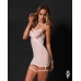 Obsessive Arrowel Chemise White 2XL/3XL Adjustable Lace Design