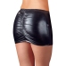 Cottelli Collection Mini Skirt Black Wetlook XL Ruffled Back