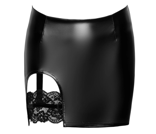 Noir Skirt Suspender XL