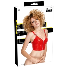 Vinyl Top Zip red M