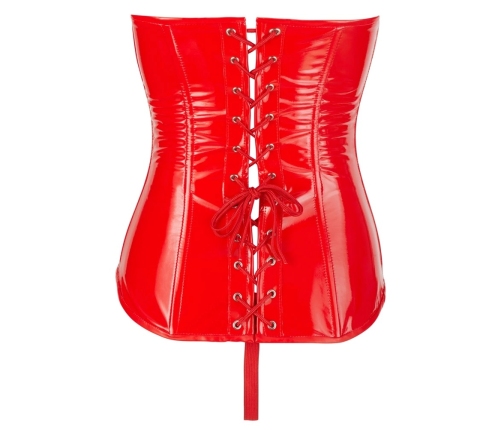 Vinyl Corset red S