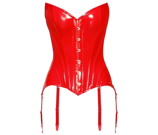 Vinyl Corset red S