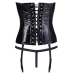 Vinyl Corset black S