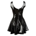 Vinyl Dress black M