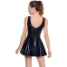 Vinyl Dress black M