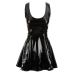 Vinyl Dress black 2XL
